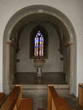 Kirche Innen Gothische Taufkapelle