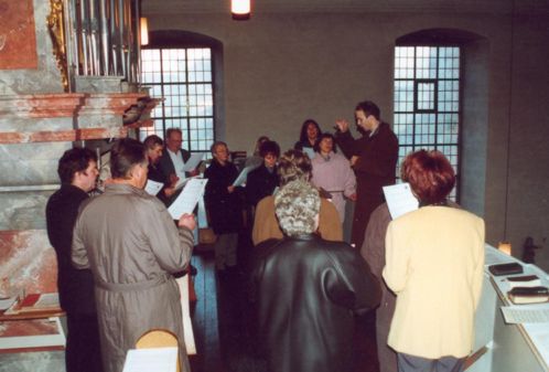 Kirchenchor November 2000