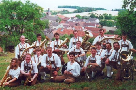 Die Musikkapelle Eiersheim im Jahre 2000